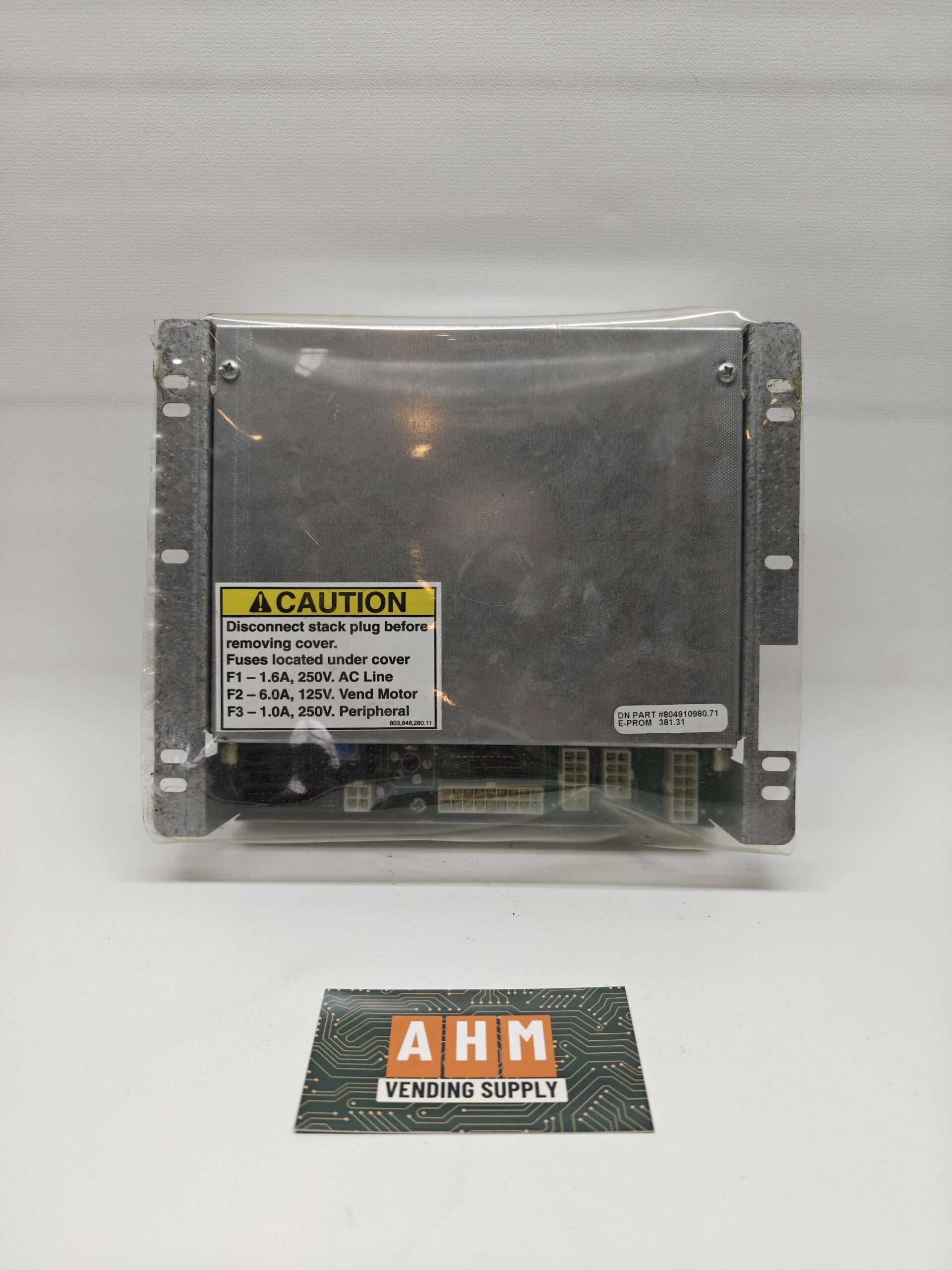 Dixie-Narco SIID Main Control Board β Used, Tested Working (EPROM 381.31)