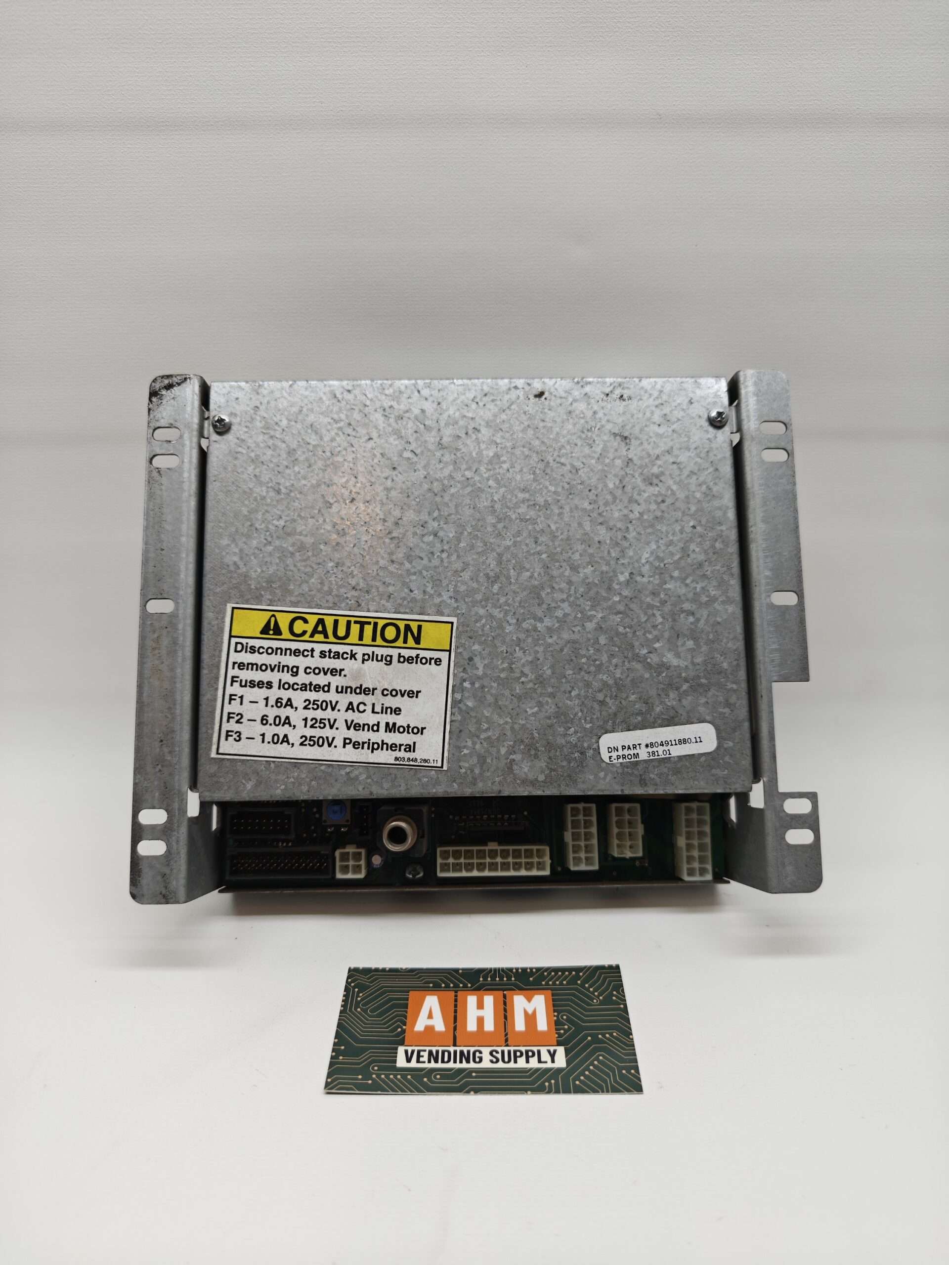 Dixie-Narco SIID Main Control Board β Used, Tested Working (EPROM 381.01)